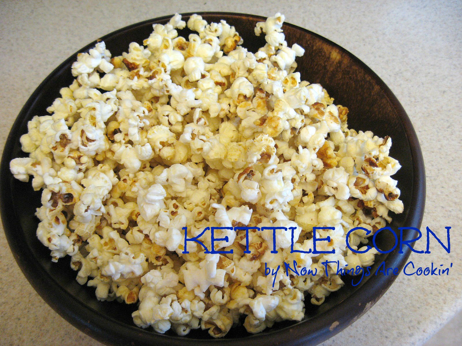 Now Things are Cookin' Kettle Corn