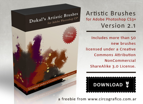 Dukal Artistic Brushes Pack 2.1