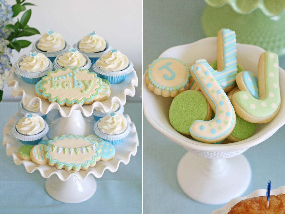 Vintage Bunting Baby Shower » Glorious Treats