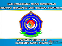 Hasil Penyaringan Seleksi Administrasi