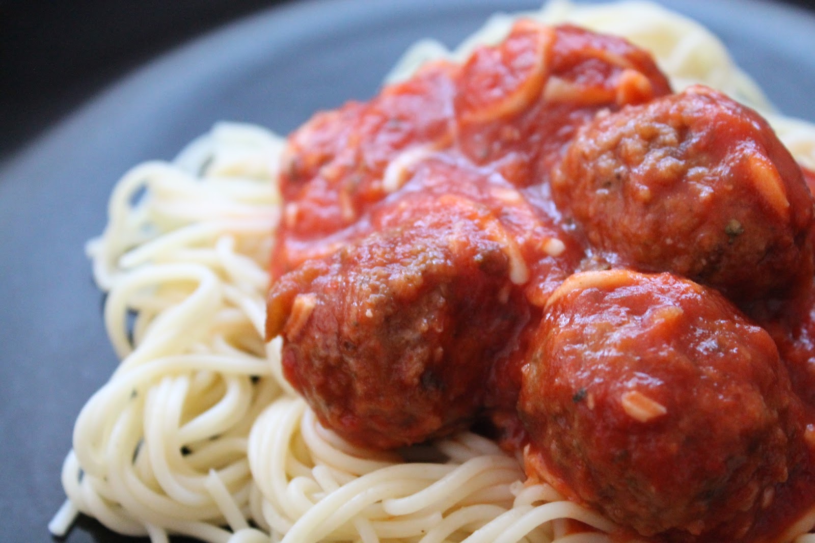 Slow Cooked Meatballs and Marinara
