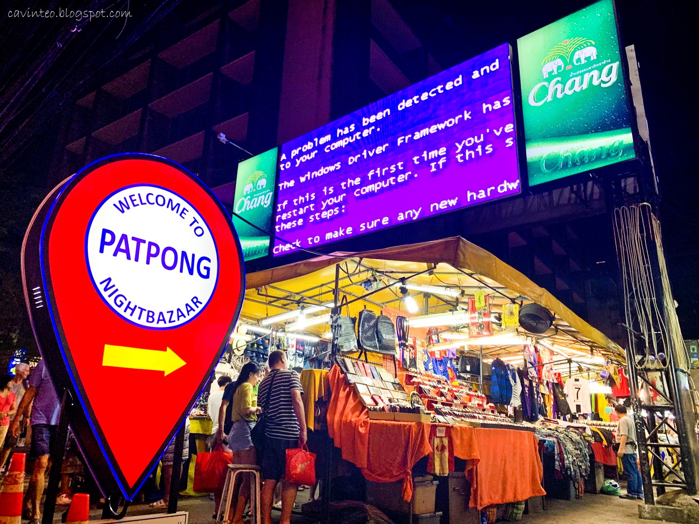 Entree Kibbles Patpong The Night Market in the Red Light District