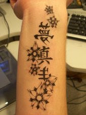 Cool Japanese Cherry Blossom Tattoo On Wrist Picture 9