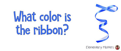 What Color is the Ribbon? A simple strategy to help students solve math word problems.