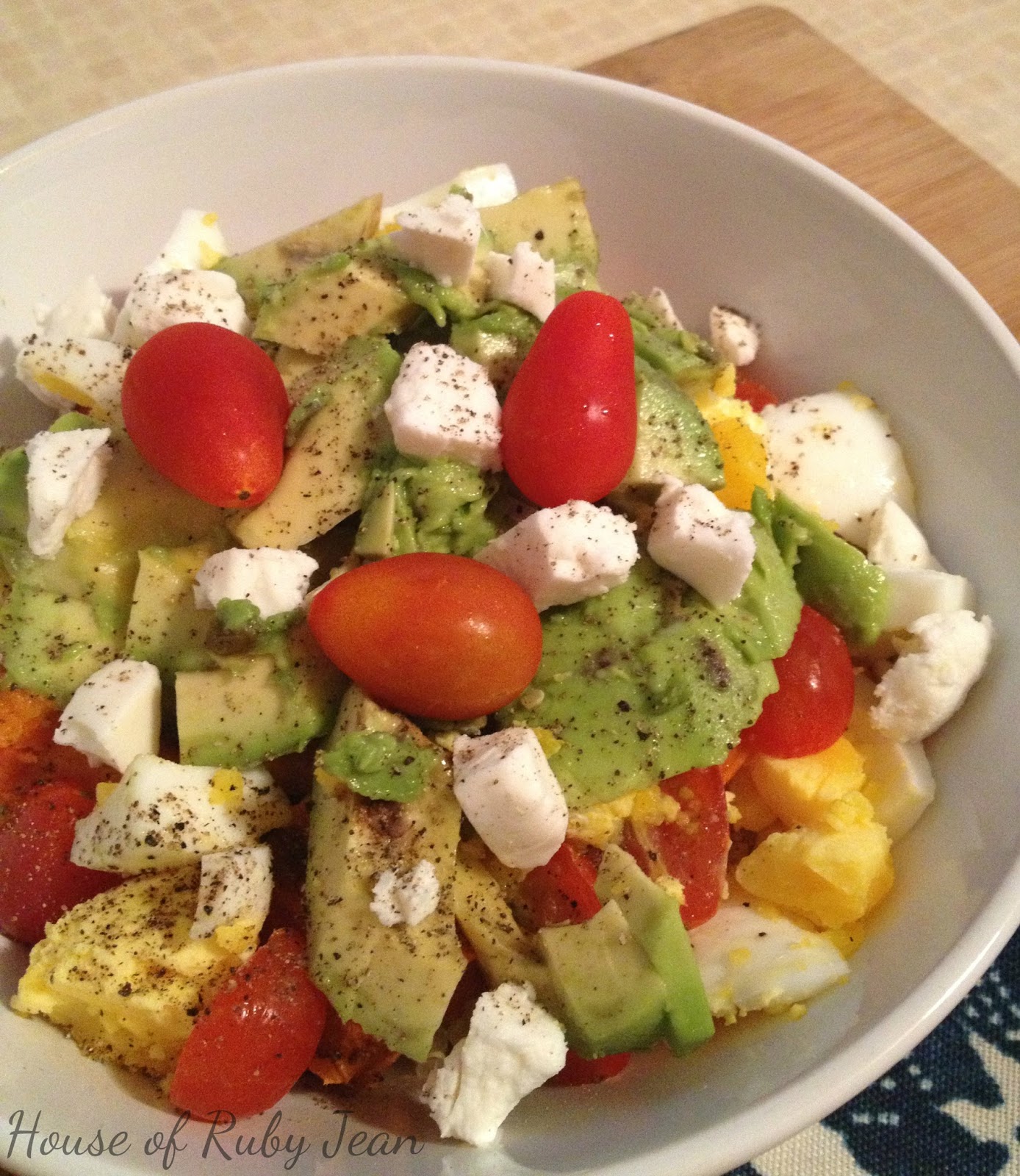 House of Ruby Jean Quinoa for lunch and ready for school to start...