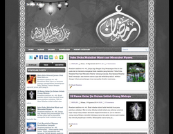 Ramadhan Al-Mubarak Islamic Blogger Template