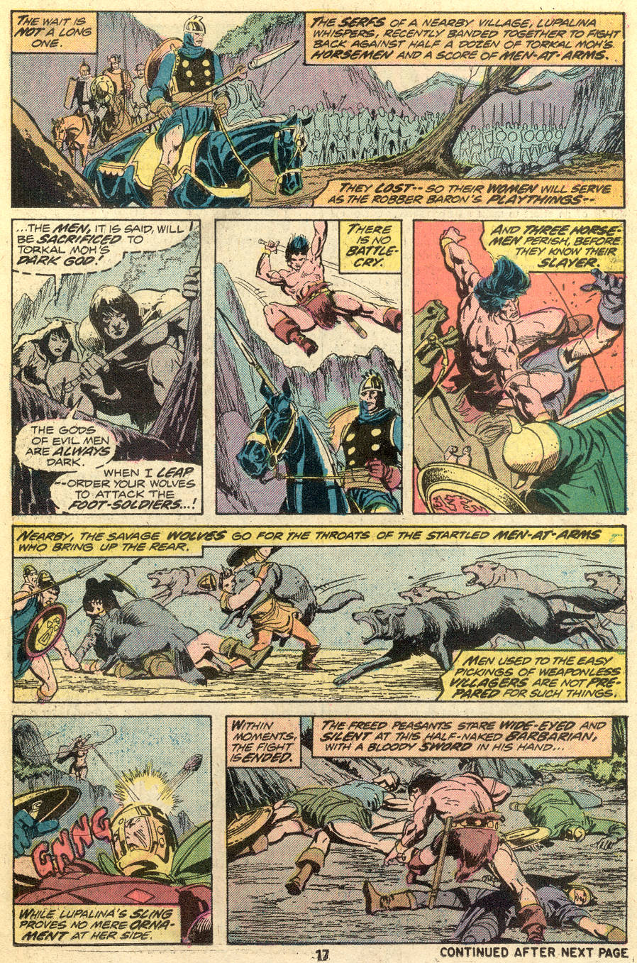 Read online Conan the Barbarian (1970) comic -  Issue #49 - 12