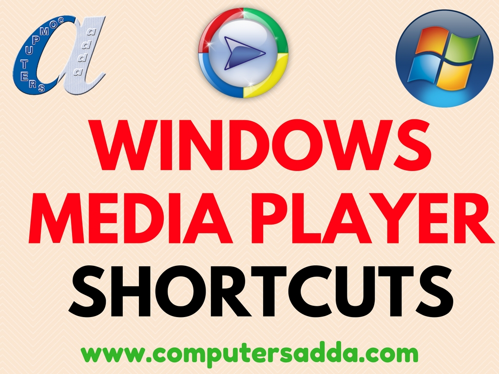 Windows Media Player Shortcut Keys Computersadda