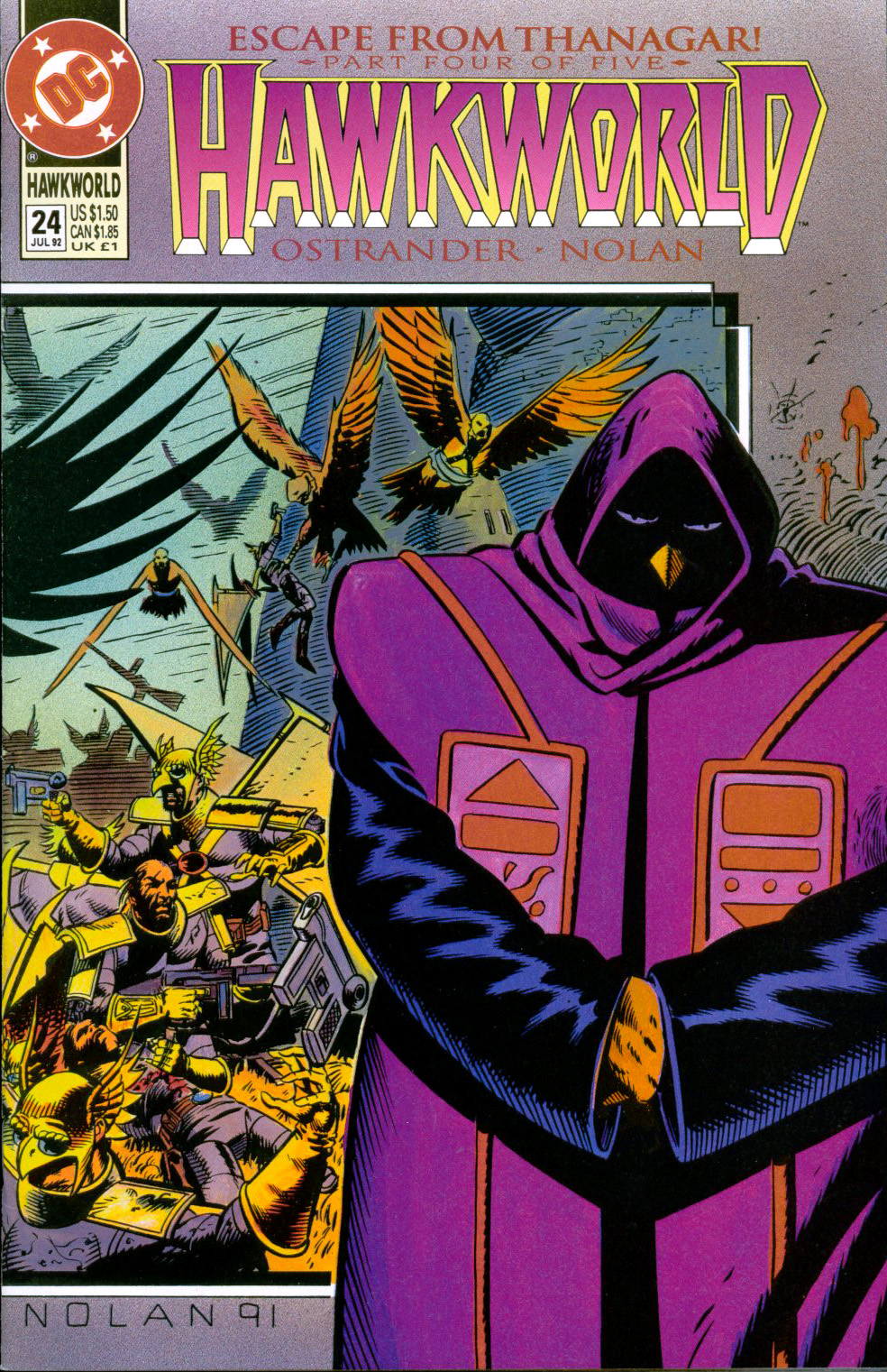 Read online Hawkworld (1990) comic -  Issue #24 - 1