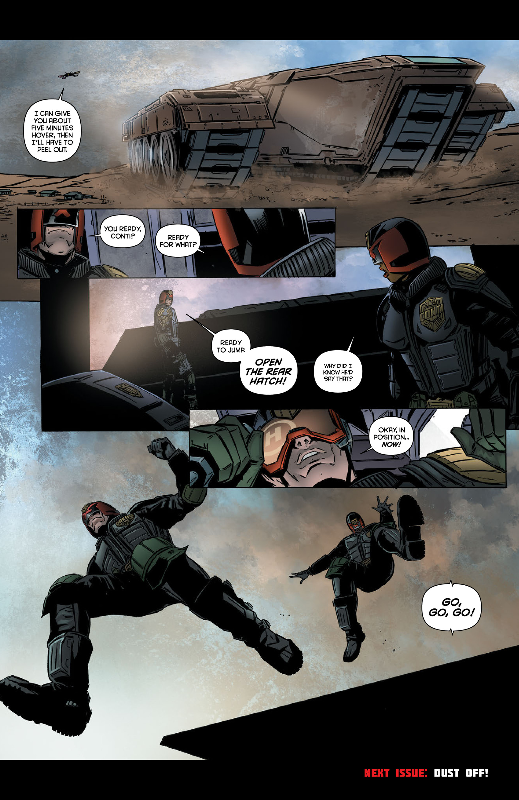 Read online Dredd: Dust comic -  Issue #1 - 32