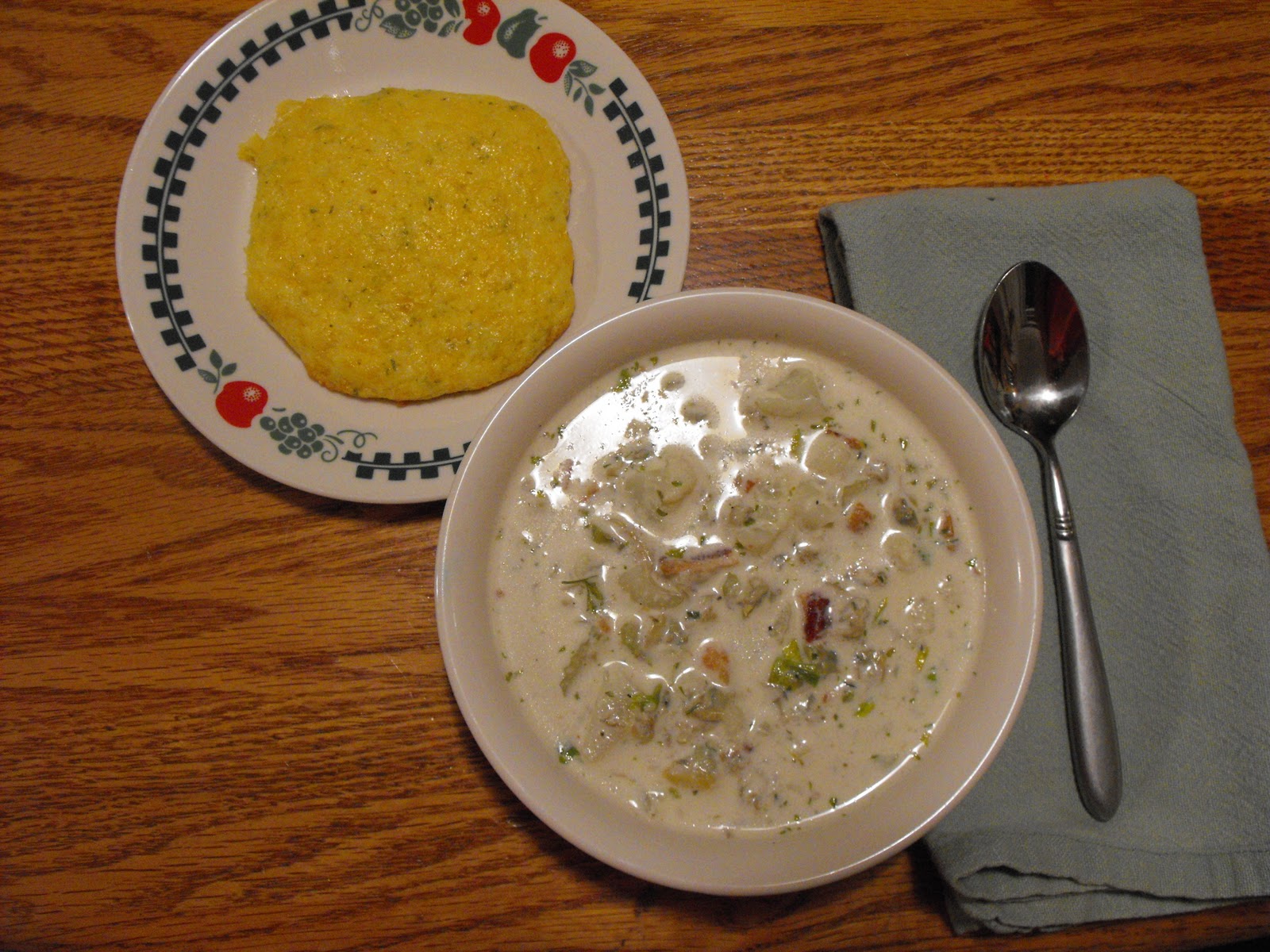 Charity's Weight Loss Journey & Recipes LowCarb Clam Chowder and Low