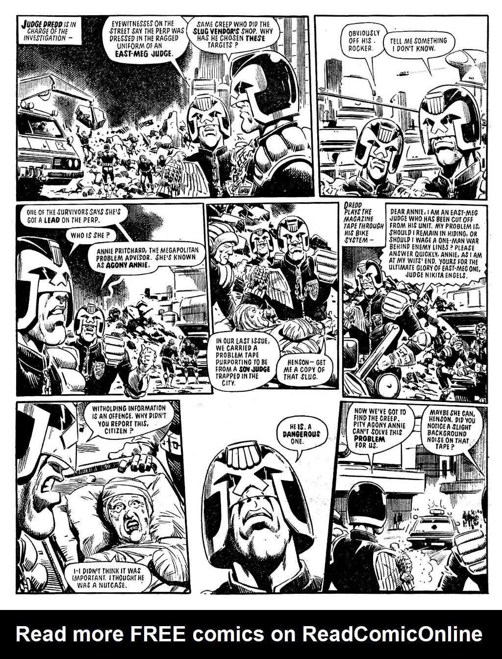 Read online Judge Dredd: The Complete Case Files comic -  Issue # TPB 6 - 225