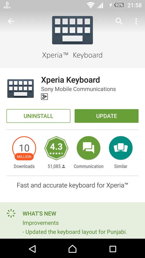 Xperia Keyboard 6.7.A.0.92