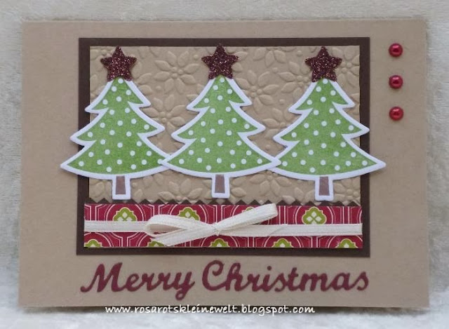 Rosarot's kleine Welt: Meine vorerst letzten Weihnachtskarten mit dem