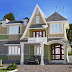 Sloping roof 1586 square feet house