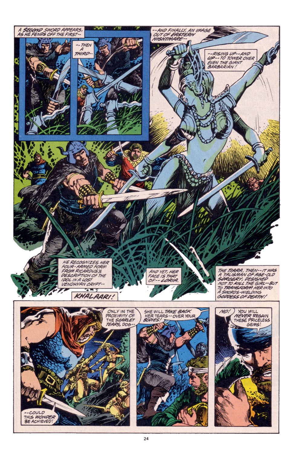 Read online Conan the Barbarian (1970) comic -  Issue #261 - 18