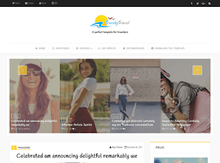 Trendy Travels Blogger Template