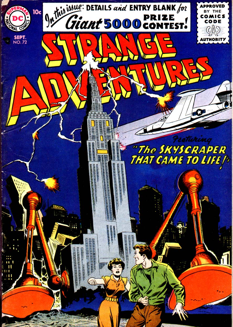 Read online Strange Adventures (1950) comic -  Issue #72 - 1