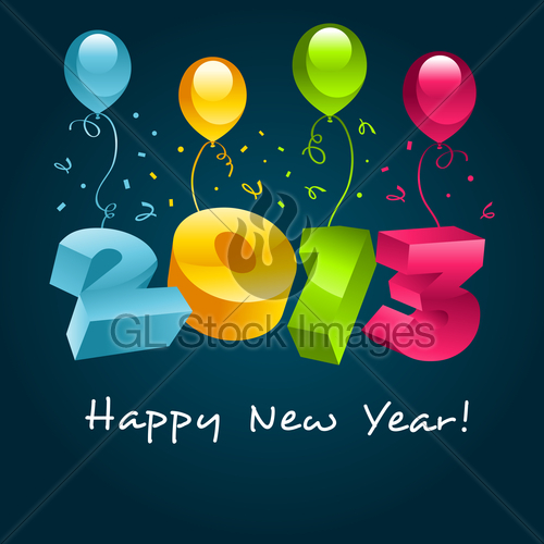 WnP: Wallpapers & Pictures: Happy New Year 2013 Stylish Wallpaper