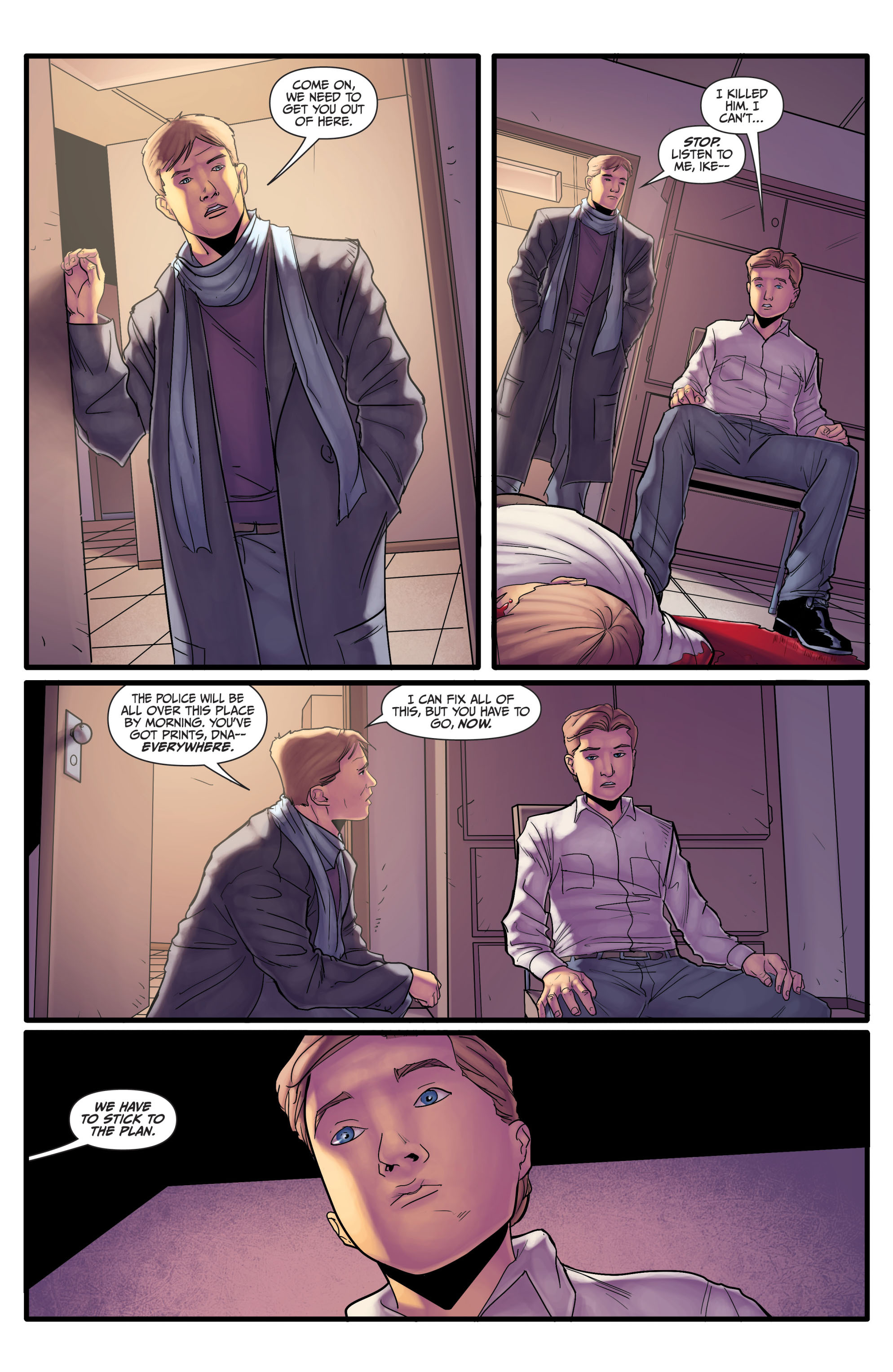 Read online Morning Glories comic -  Issue # _TPB 2 - 127