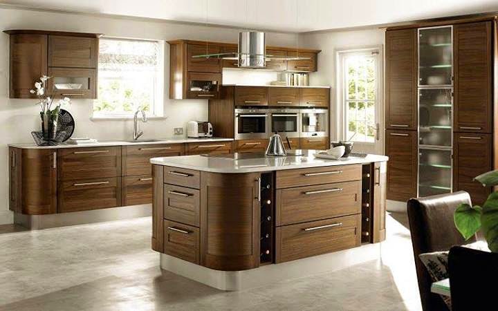  Italian kitchen designs, ideas 2015, sets, Italian brown kitchens