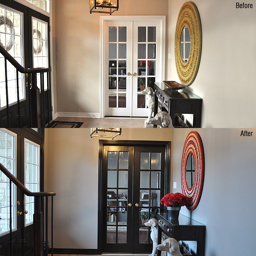 mosaicworks.ca Black Doors + Black Trim