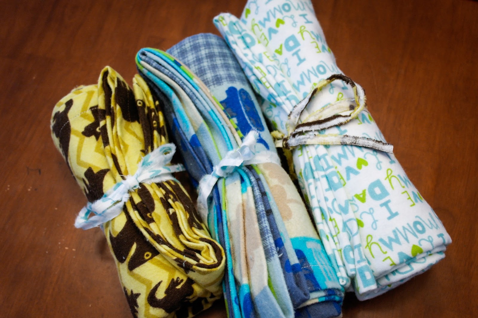 The Berry Bunch Receiving Blanket Mitered Corners Tutorial