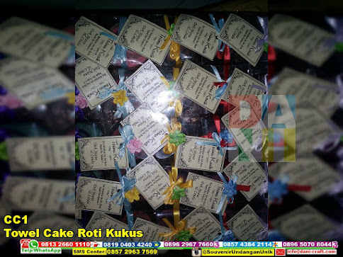 jual Towel Cake Roti Kukus