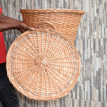 Buy handmade cane storage and organisation baskets in Port Harcourt, Nigeria