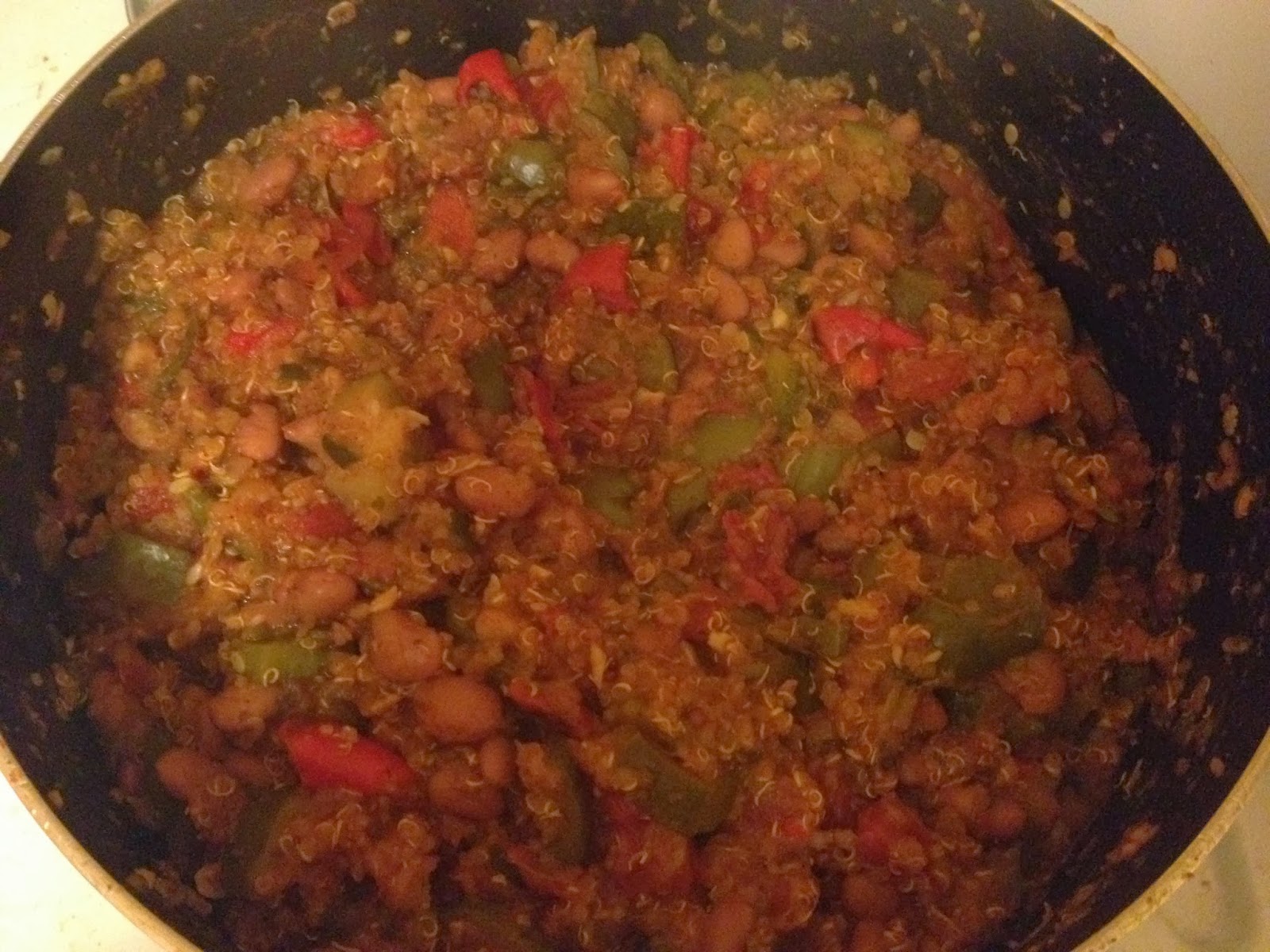 Fig & Rose Quinoa + Roasted Pepper Chili