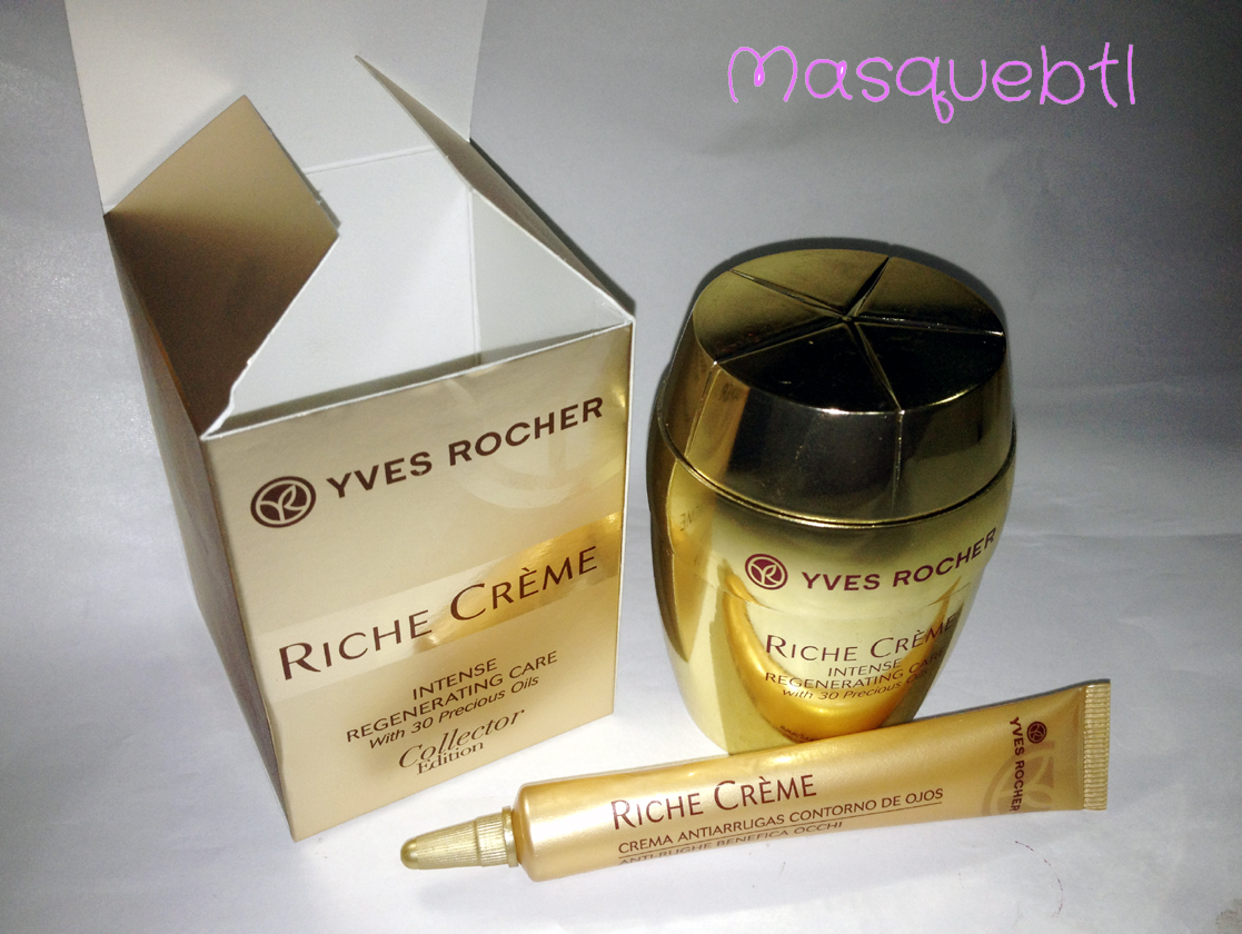 Masquebtl: He probado: Riche Créme de Yves Rocher (edición especial 40 ...