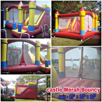 Castle Merah Bouncy
