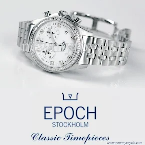 Crown Princess Victoria style EPOCH Scandinavian White Watches