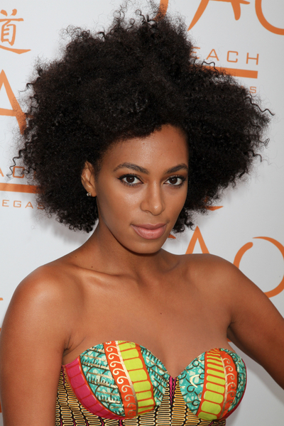 solange knowles natural hair