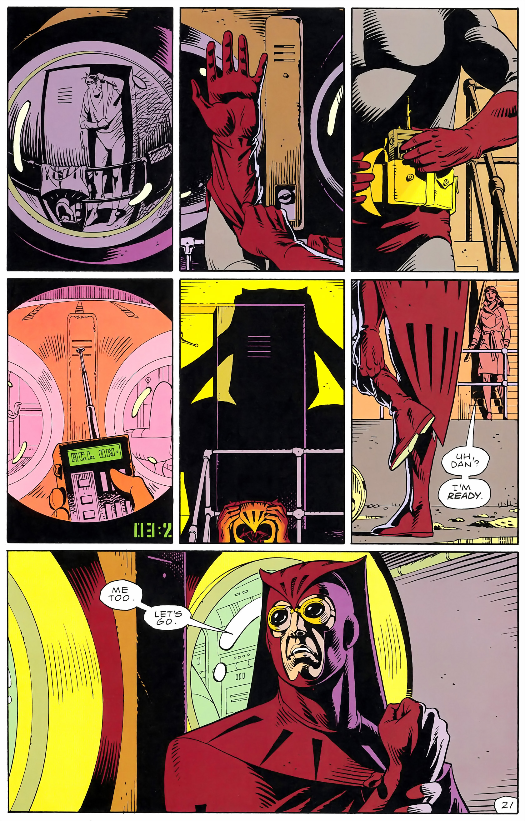 Read online Watchmen comic -  Issue #7 - 23