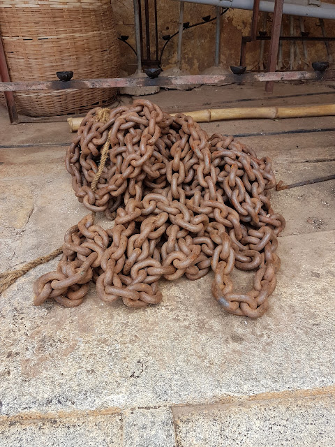 Chariot Chain at Bhoga Nandeeshwara Temple