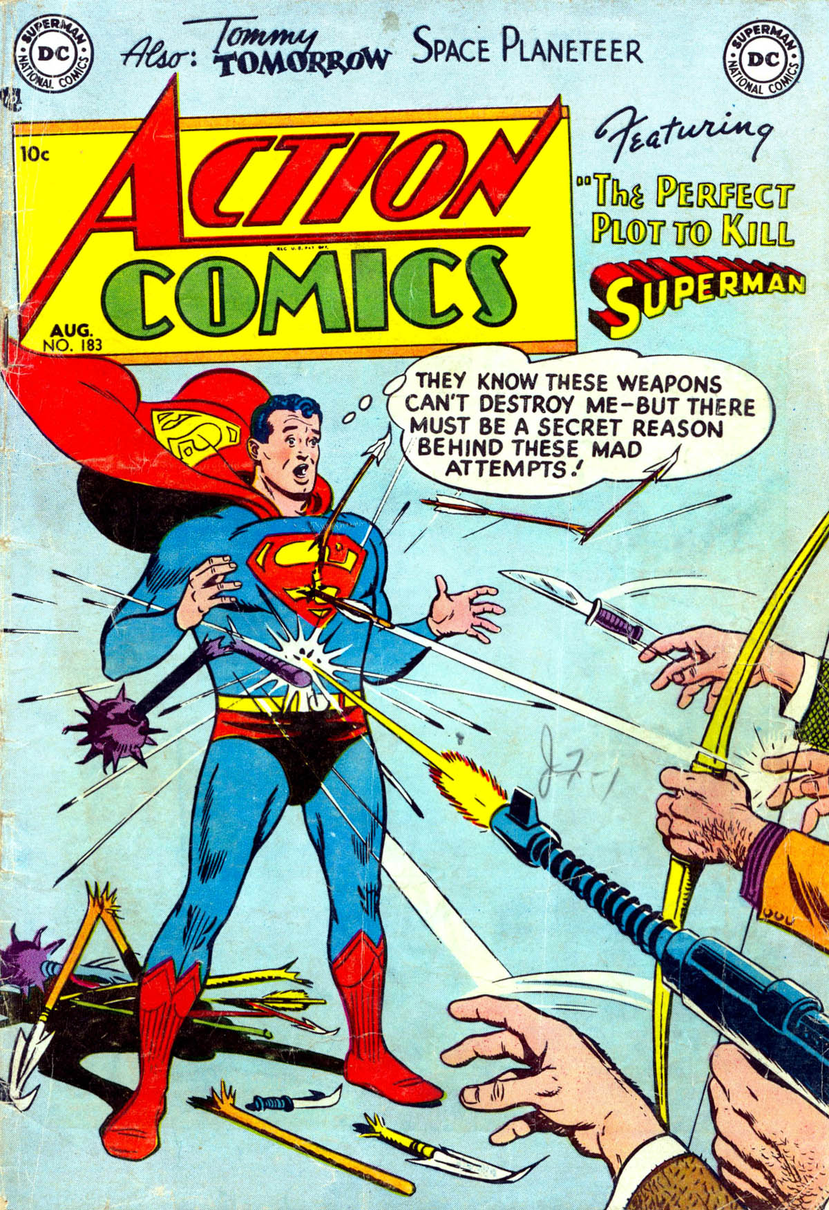 Read online Action Comics (1938) comic -  Issue #183 - 1