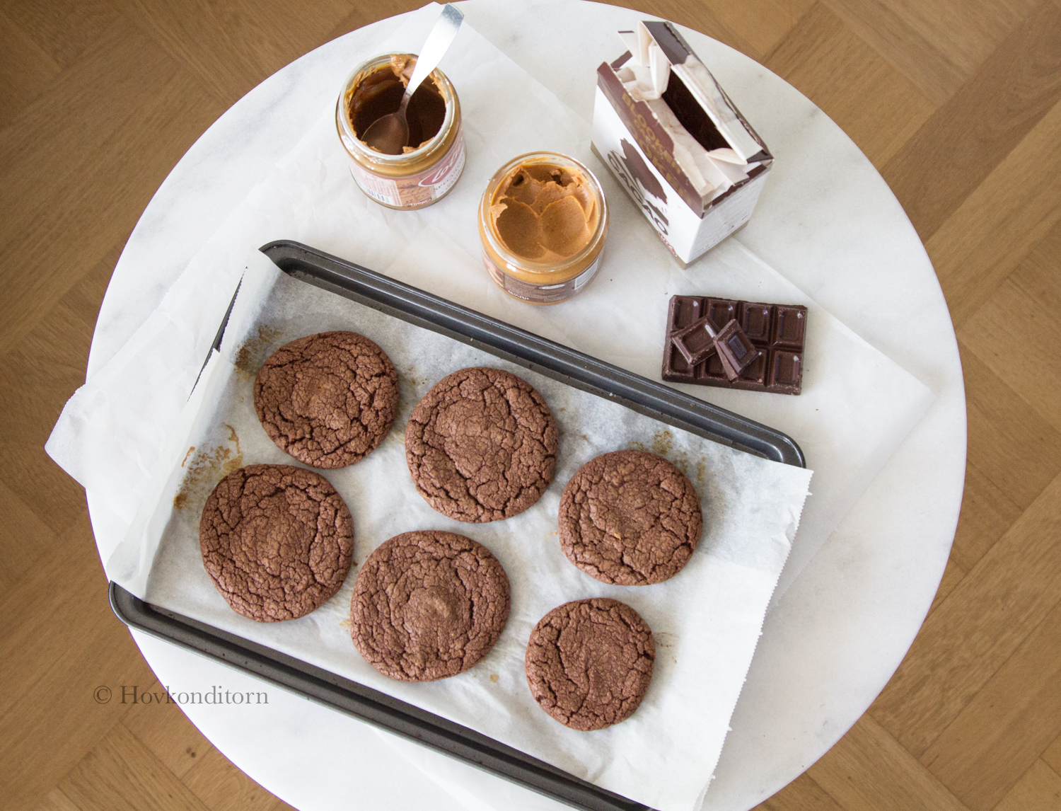 Chocolate Speculoos Cookies