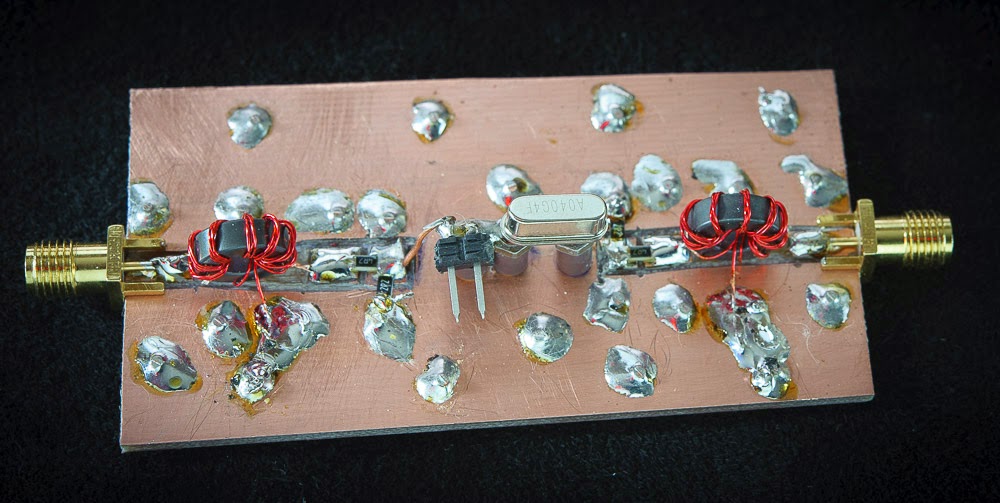 QRP HomeBuilder QRPHB Crystal Parameters Experiments with a