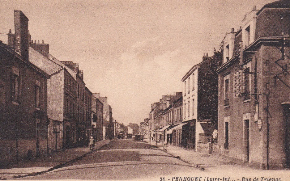SAINTNAZAIRE la ville d'antan ST.NAZAIRE rue de Trignac