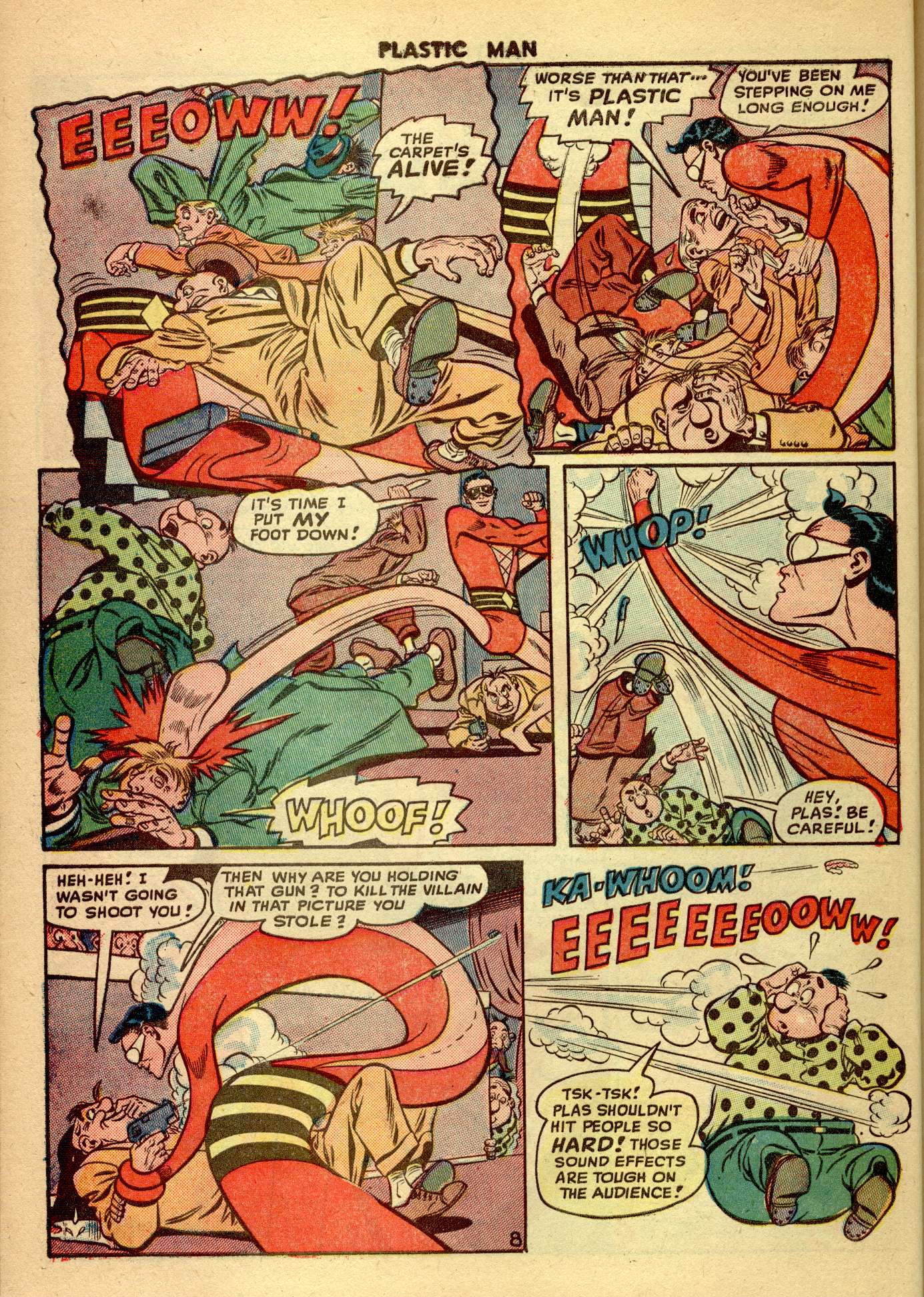 Read online Plastic Man (1943) comic -  Issue #14 - 10