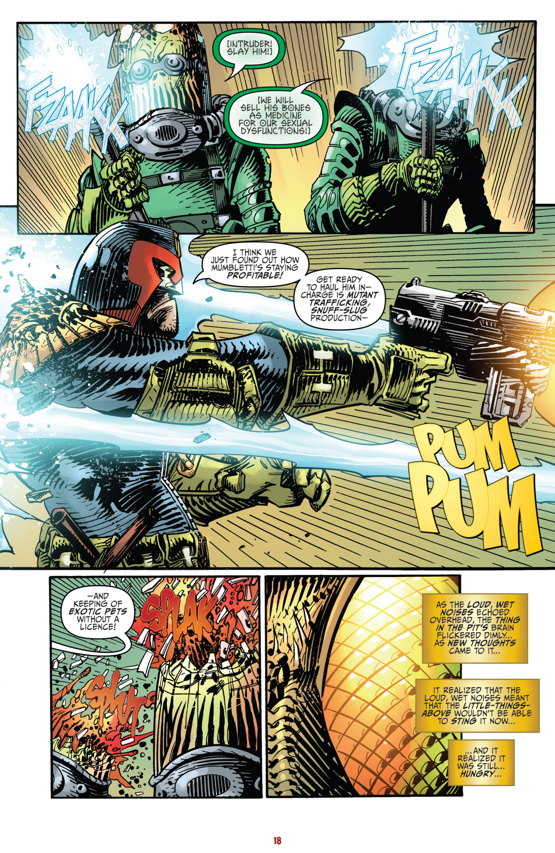 Read online Mars Attacks Judge Dredd comic -  Issue #1 - 22