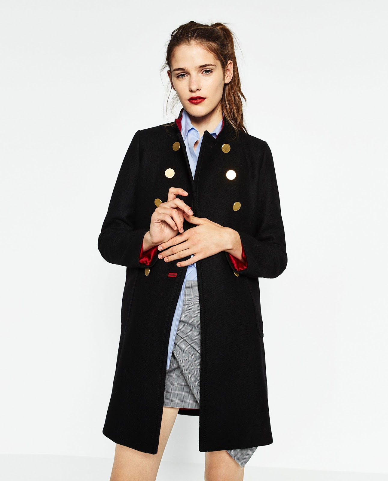 zara nova coleção casacos