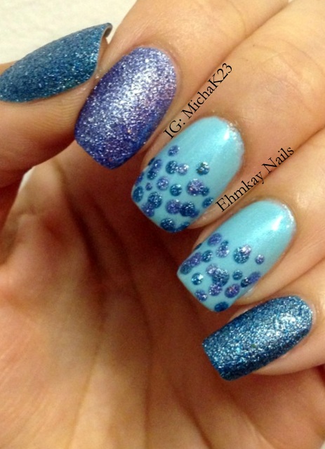 ehmkay nails: My First Skittlette of Many: Gradient Dotticure with ...