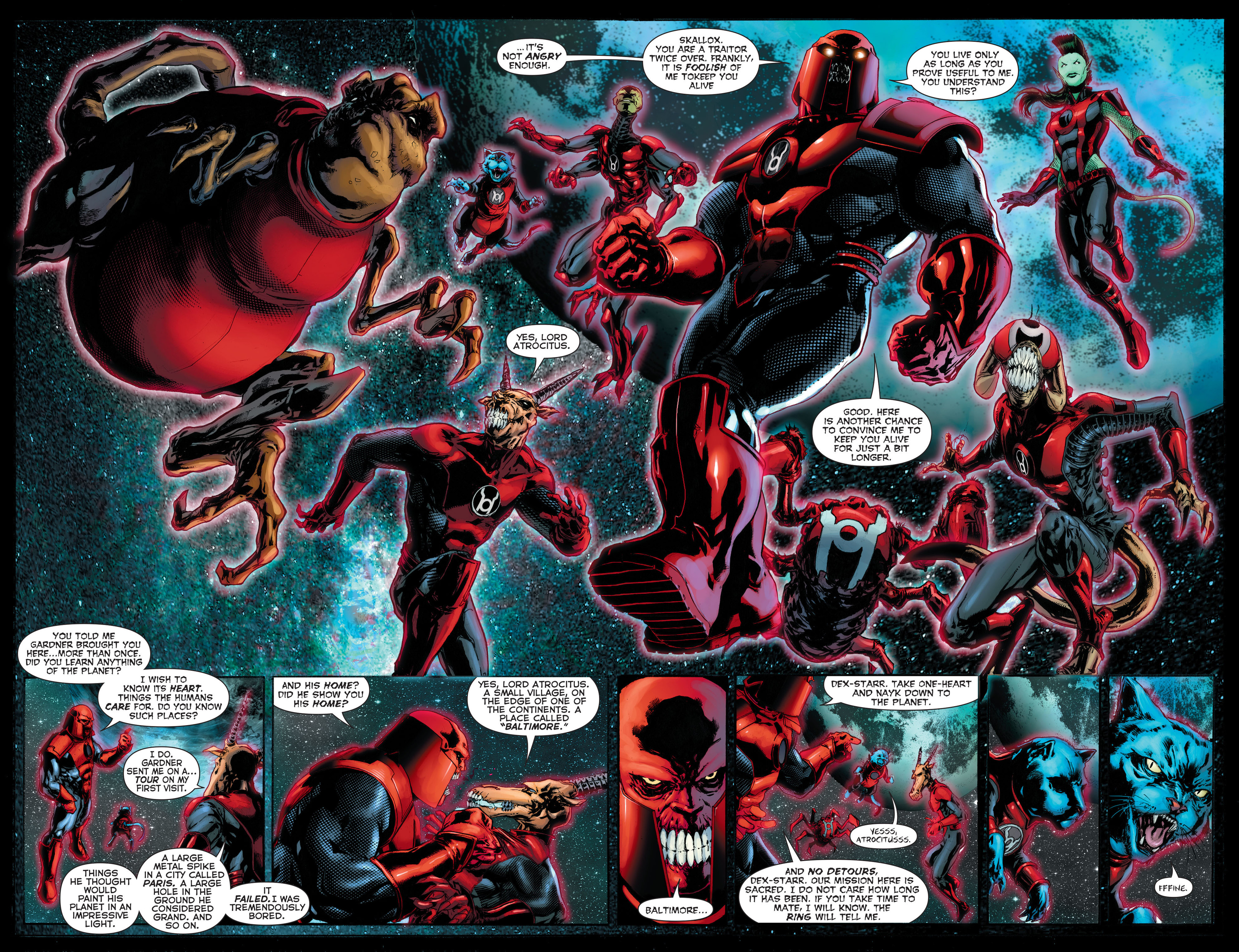 Read online Red Lanterns comic -  Issue # Annual 1 - 3