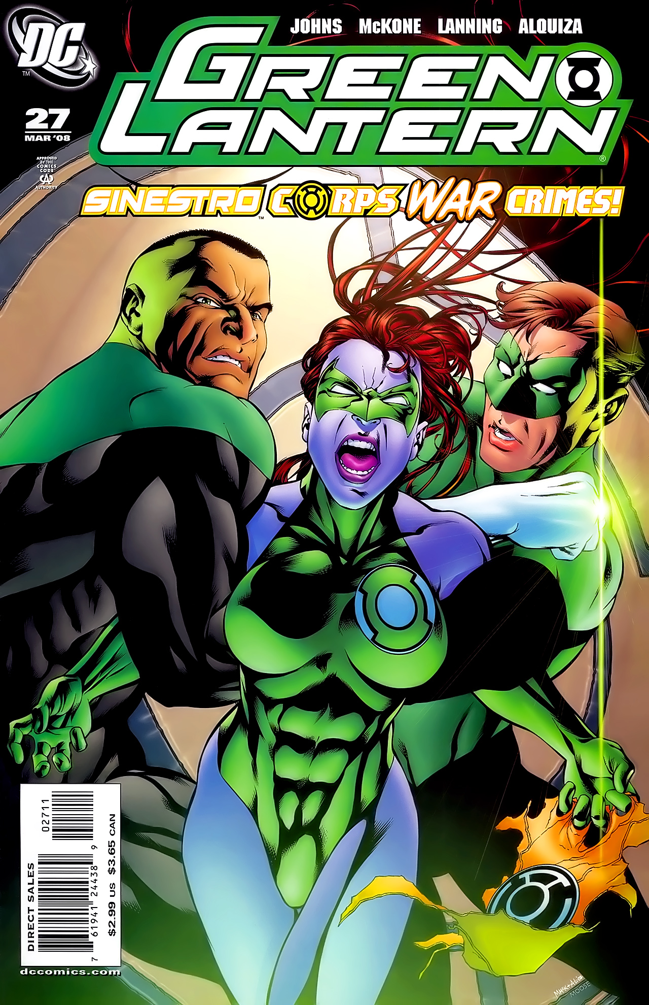 Read online Green Lantern (2005) comic -  Issue #27 - 1