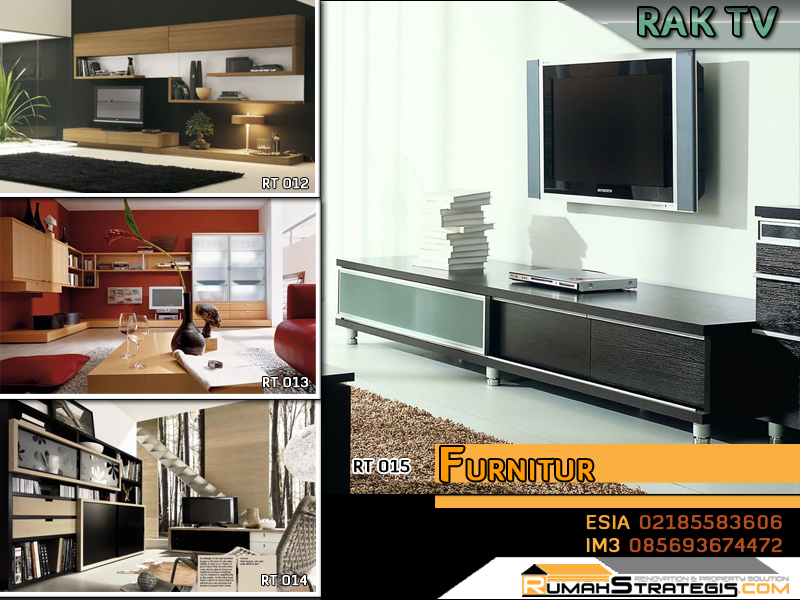 TFQ architects Kumpulan desain Model Rak tv modern