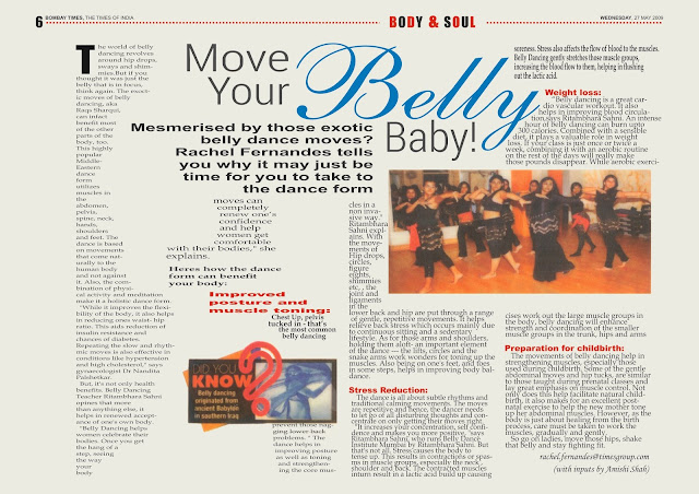 Belly dance institute Mumbai by Ritambhara Sahni - Belly Dance Class in Mumbai
