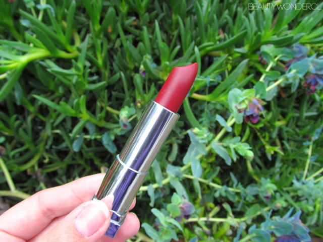 labial mate rojo maybelline chile