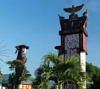 patung sarapung korengkeng tondano minahasa sulawesi utara